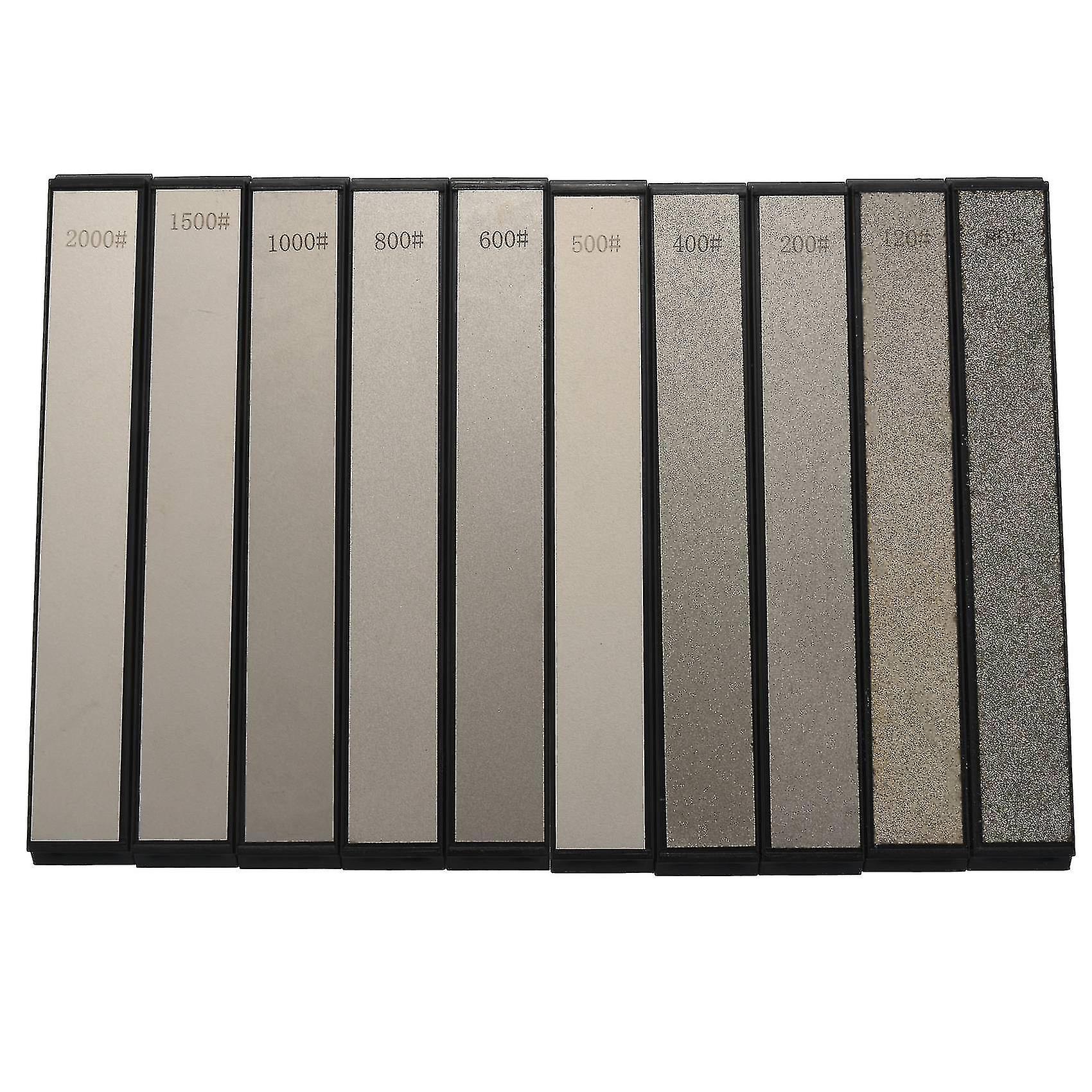 10pcs Set Diamond Whetstone Knife Sharpener compatible with Ruixin Edge Sharpener