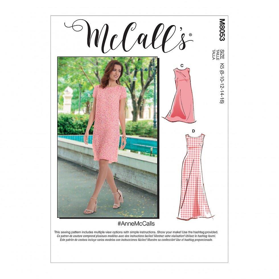 McCalls Sewing Pattern 8053 Women Y5 (18-20-22-24-26)