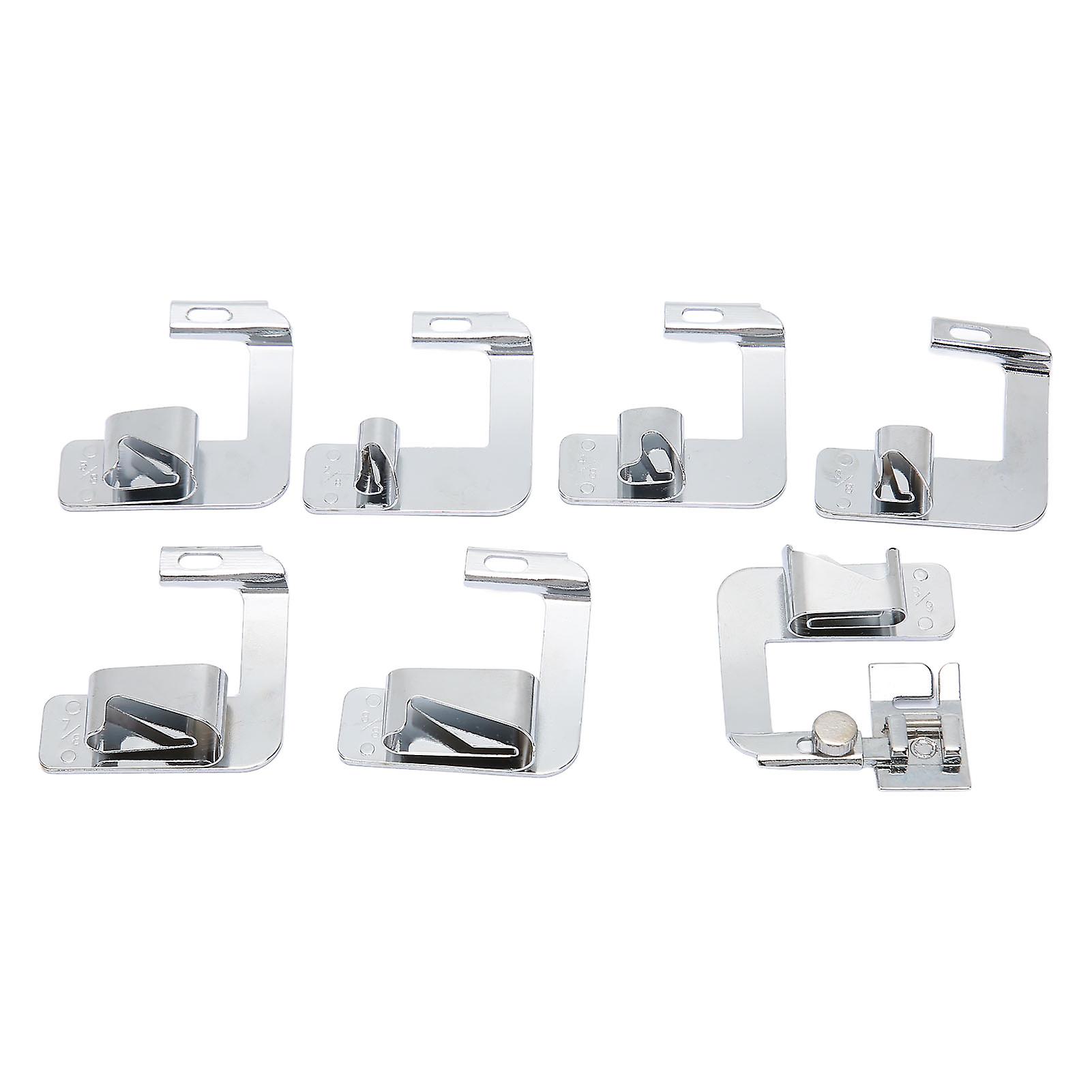 Pied-de-biche pour ourlet roulé, ensemble de pieds-de-biche multifonctionnels pour machine à coudre à ourlet roulé pour kit de pieds à ourlet