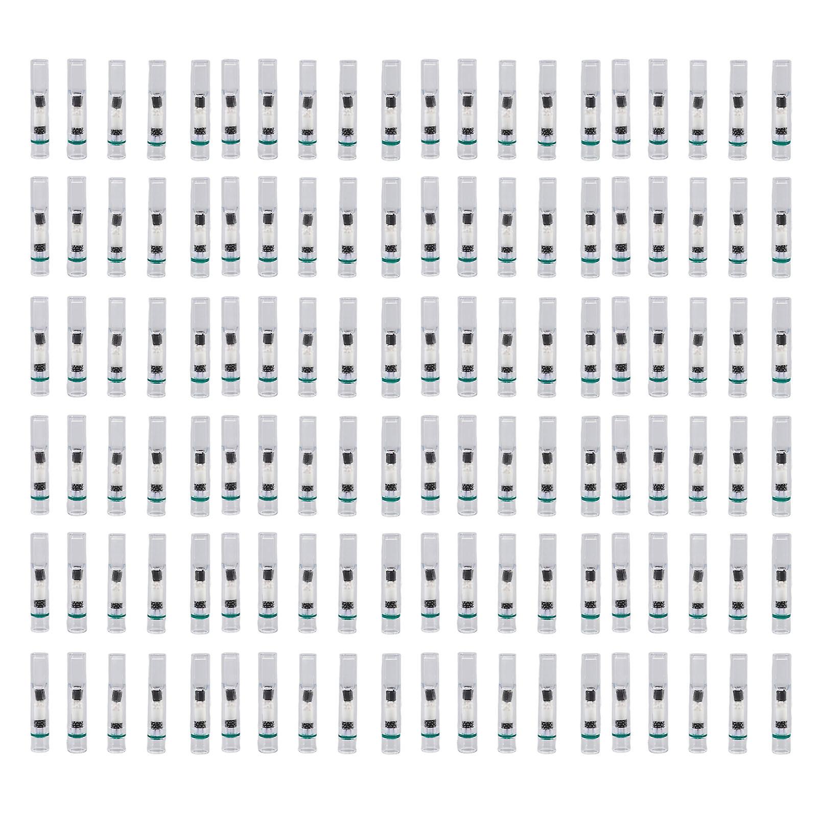 120 PCS Cigarette Holder Filters Reducing Tar Smoke Stains Filters Lung Clearing Cigarette Holder Filter