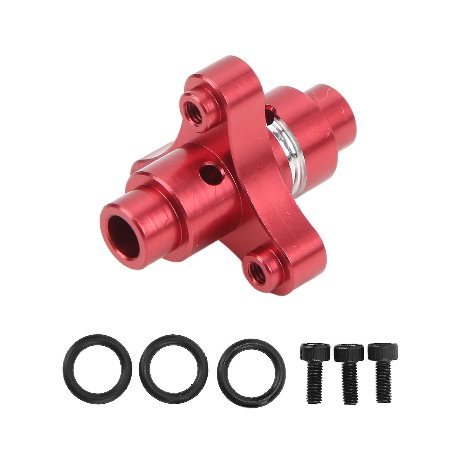 Aluminum Alloy Center Differential Lock Spool for Arrm 1/8 Remote Control Car Upgrade PartRed