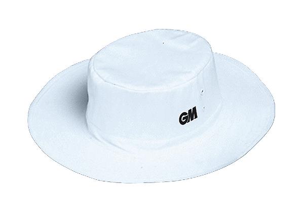 Gunn Moore GM Cricket Panama Hat Reinforced Wide Brim Full Lined