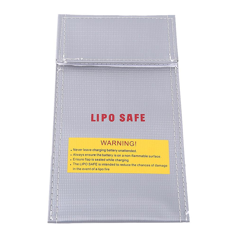 RC Battery Safety Fireproof Bag Battery Safe Bag Protection Charging Sack Pouch Protector 100*200mm