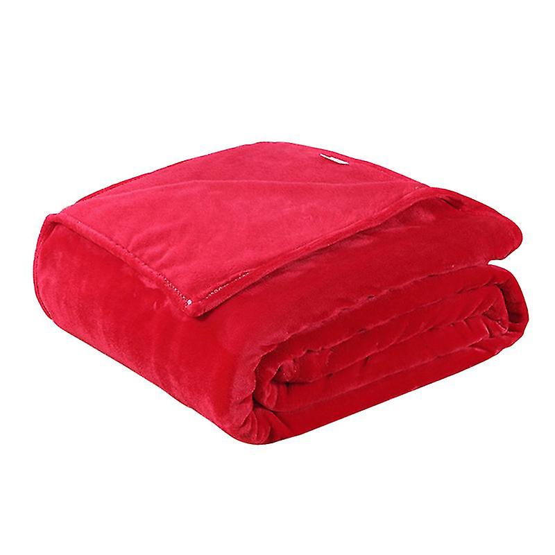 1pcs Solid Color Pet Blanket