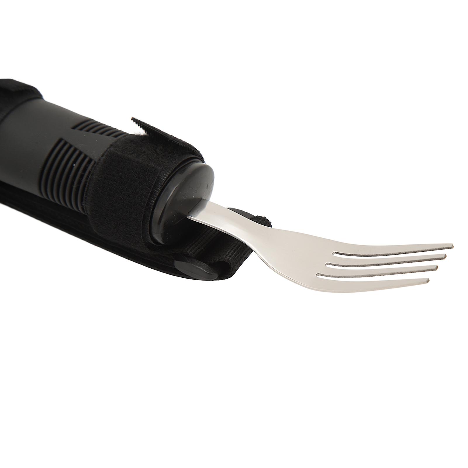 Adaptive Utensils Comfortable Grasp Easy Control Daily Eating Assistant Fork for Disabled Handicapped 