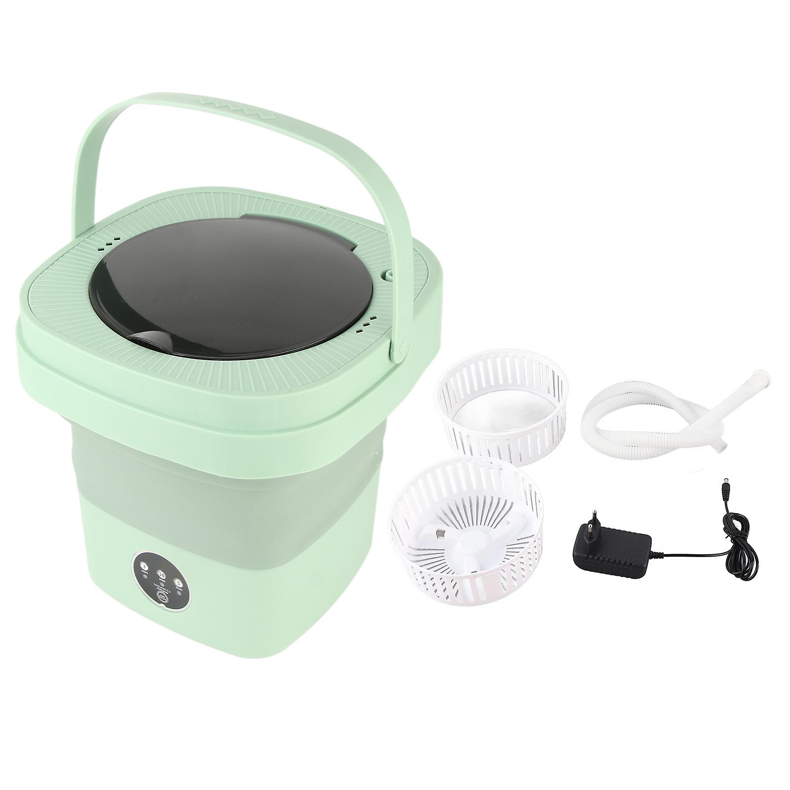 Folding Full Automatic Washing Machine Small Portable Washer for Underwear Dormitory Use Compact Efficient Cleaner