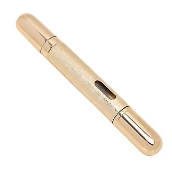 10 ml okrągła butelka perfum Przenośna szklana pusta butelka perfum wielokrotnego napełniania (złota)
