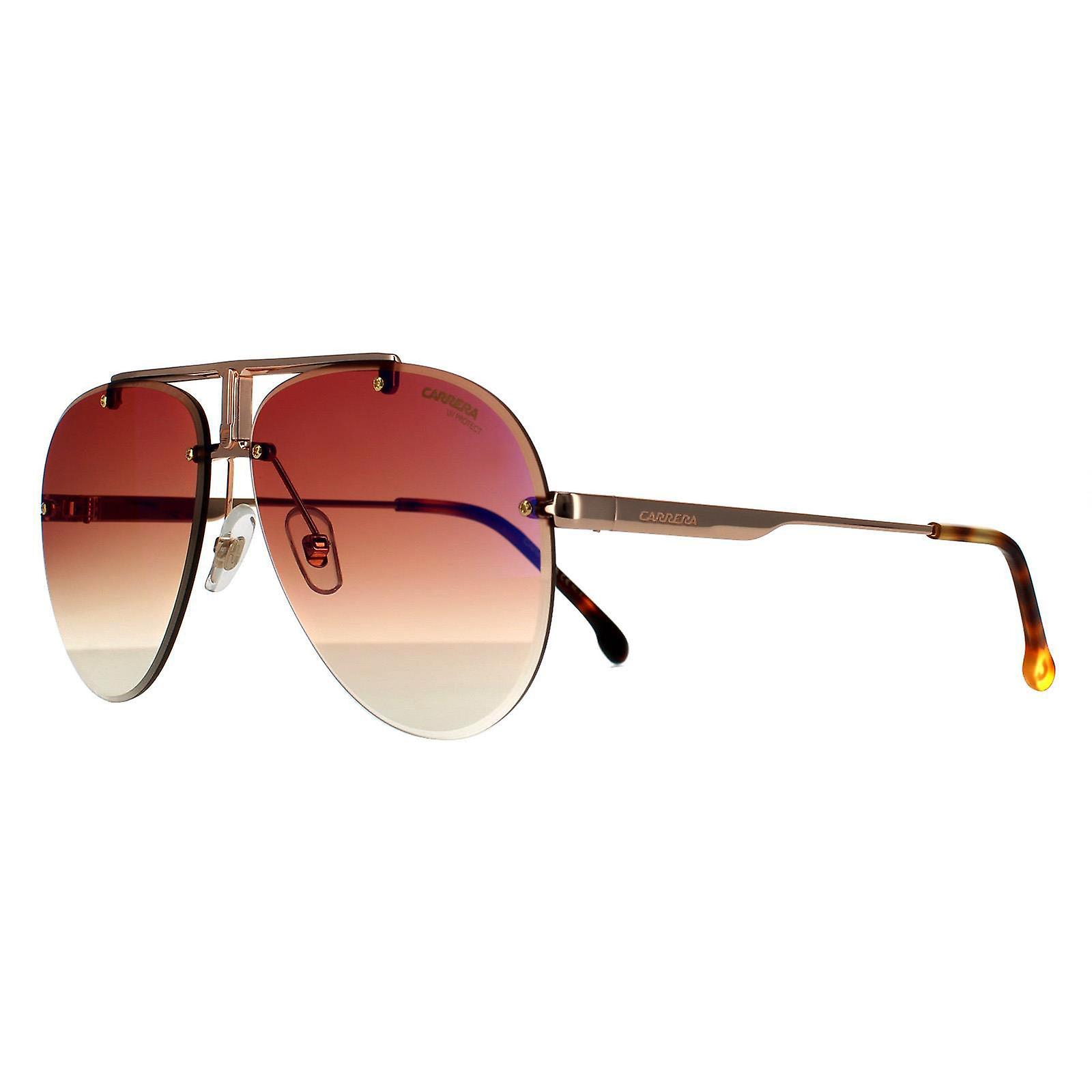 CARRERA 1032/S DDB A8 Sunglasses Rose Gold Frame Brown Rose Gradient New Carrera Sunglasses CARRERA-3006-S DDB/A8 main image 4