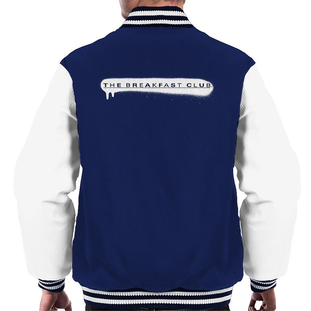 The Breakfast Club Spray Paint Logo Men's Varsity Jacket
