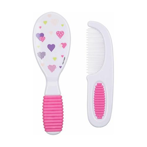 Set Brush & Pink Comb - 3m + 1 unit