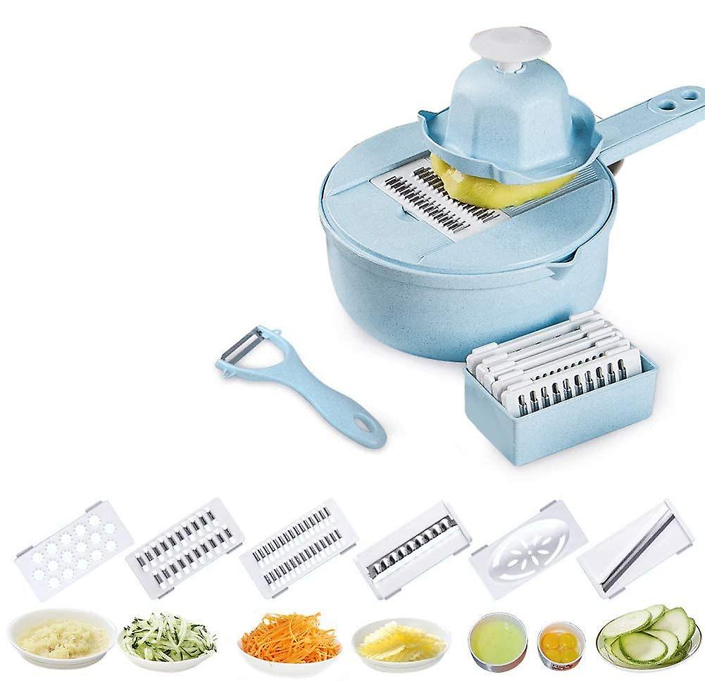 Vegetable Cutter Egg Yolk Separator Peeler and Sieve with Handle