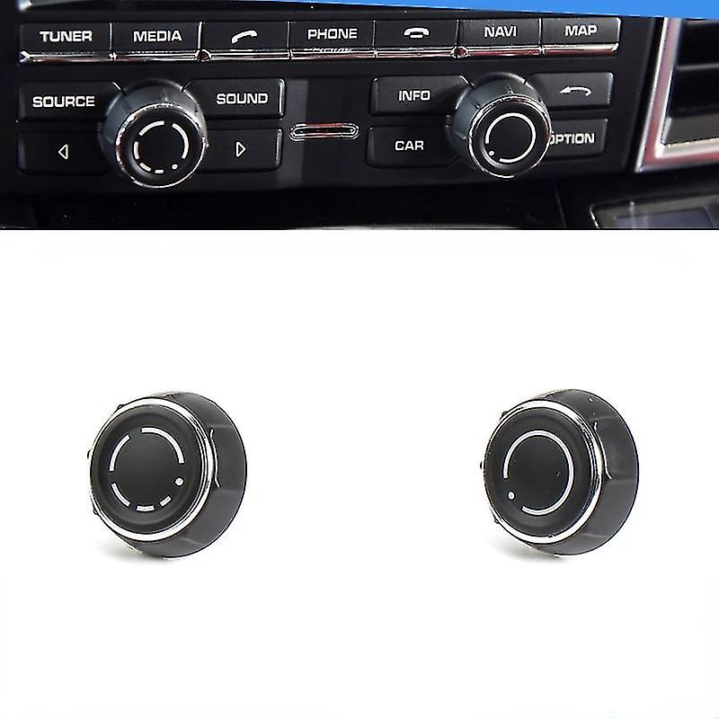For Porsche Cayenne Macan Panamera Cayman 911 Audio Cd Adjustment Knob Volume Control Switch Knob Co