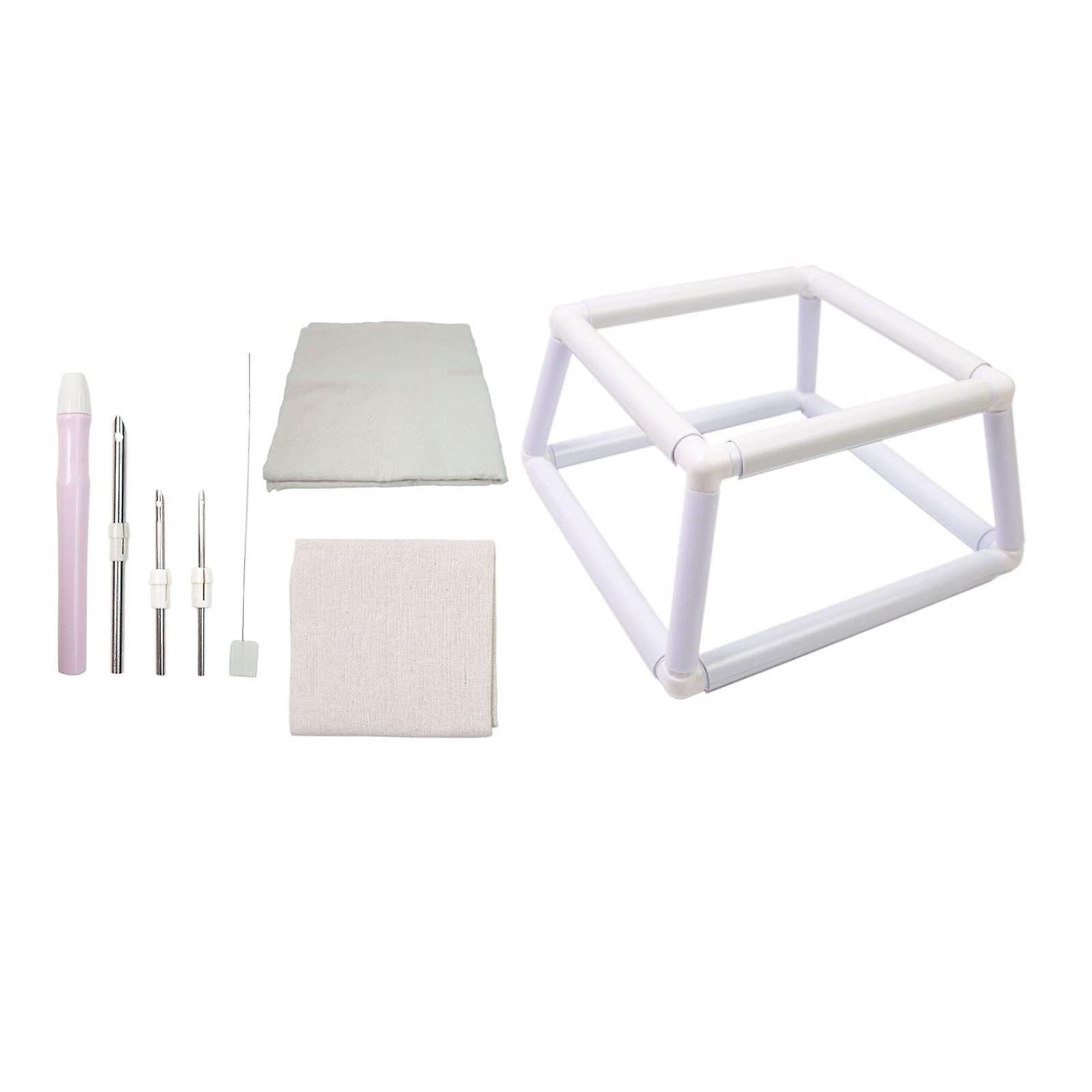 Quilt Frame Needlepoint Tool DIY Tool Arts Crafts Projects Cross Stitch Rack 25x25cm