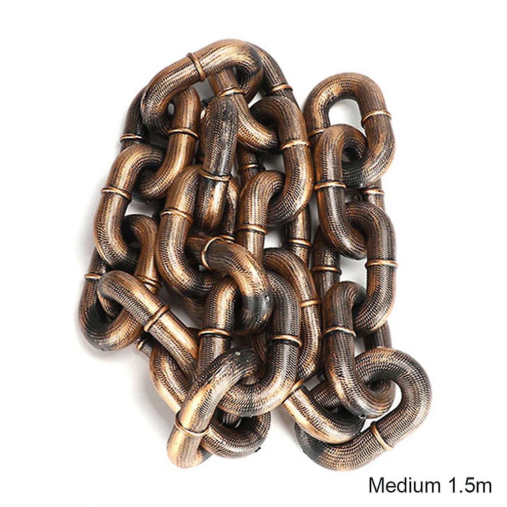 Chain Dog Leashes Simulation Life-Like Iron Chain for Large Medium Small Pet