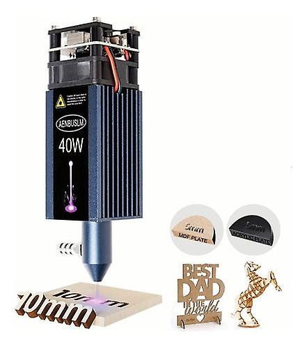 40w laser module with nozzle, 10mm cuts