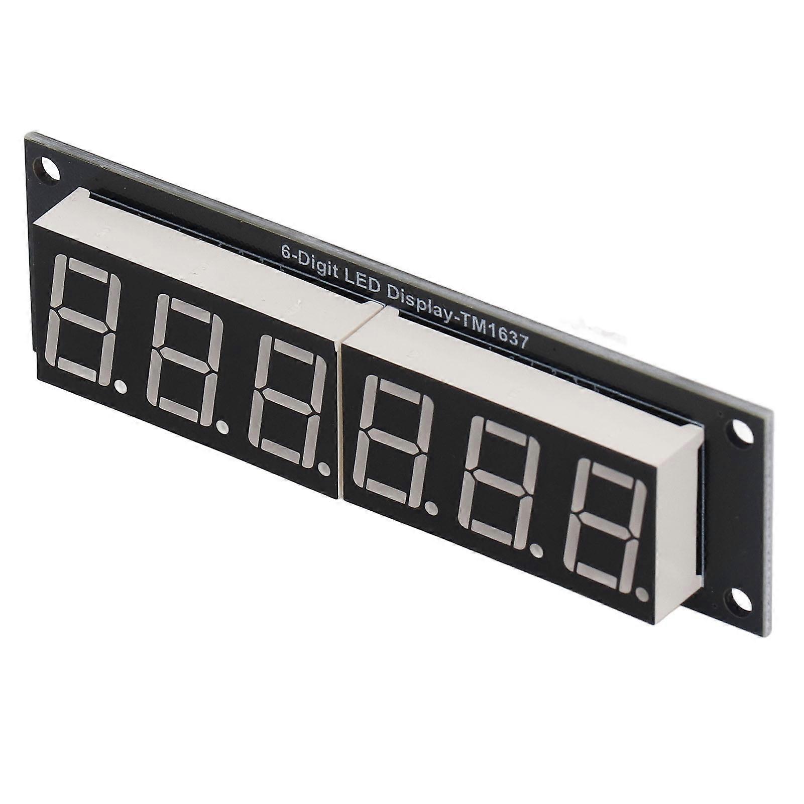 2024 0.56in LED Digital Tube Display RS485 Serial Port Meter 4 Digit TTL Panel Module With Cable