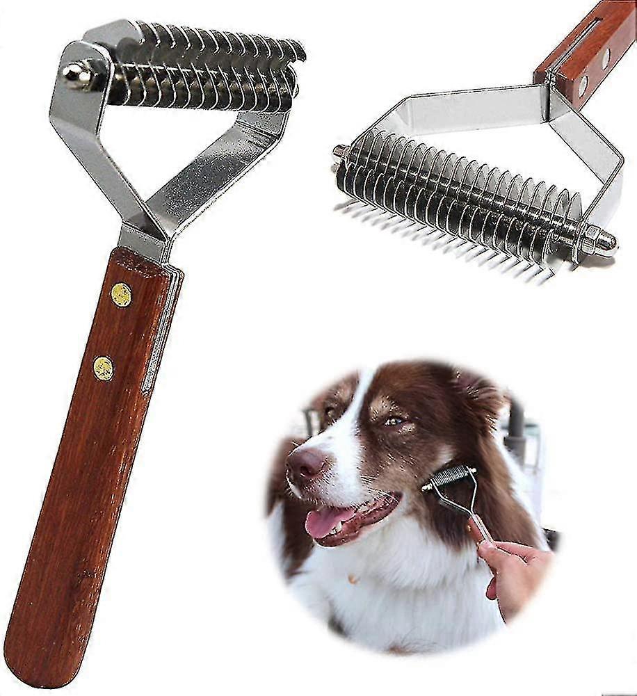 Coat King Rake 14-blade Rake Pet Undercoat Rake,professional Pet Dematting Comb
