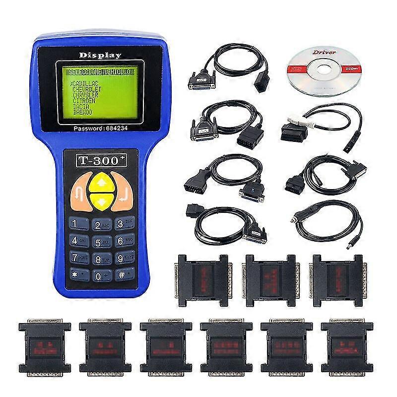 T300 key programmer v21.3 english/spanish optional auto key programmer v21.3 car key maker t300 key code programmer