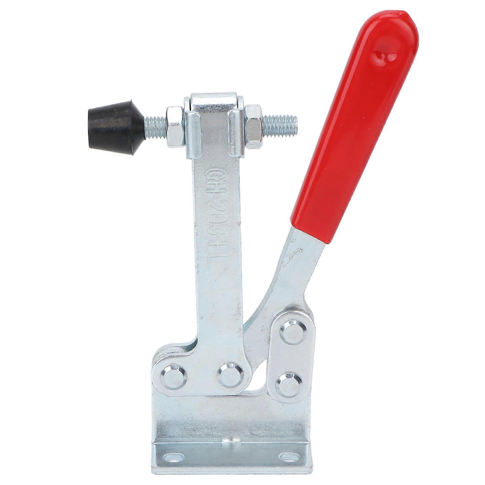 Toggle Clamp 230kg Clamping Force High Efficiency Horizontal Quick Release Toggle Clamp With Plastic Handle For Welding