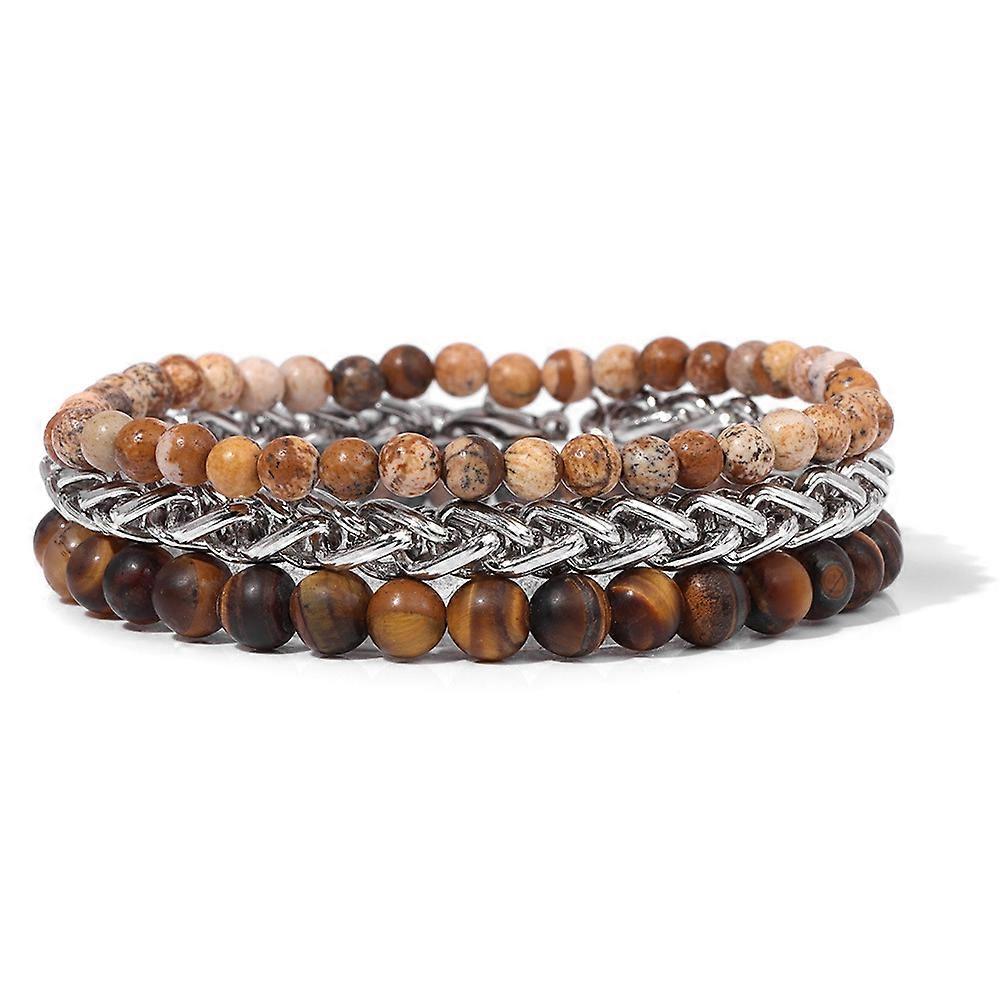 Bracelet-Quartz Chain Trio-Positivity Catalyst