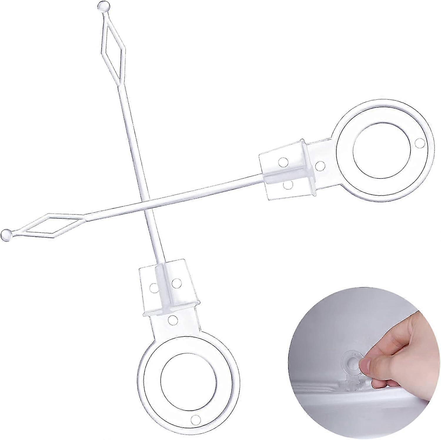 2 Pcs Fridge Freezer Drain Hole Plunger Cleaning Tool Refrigerator Accessory