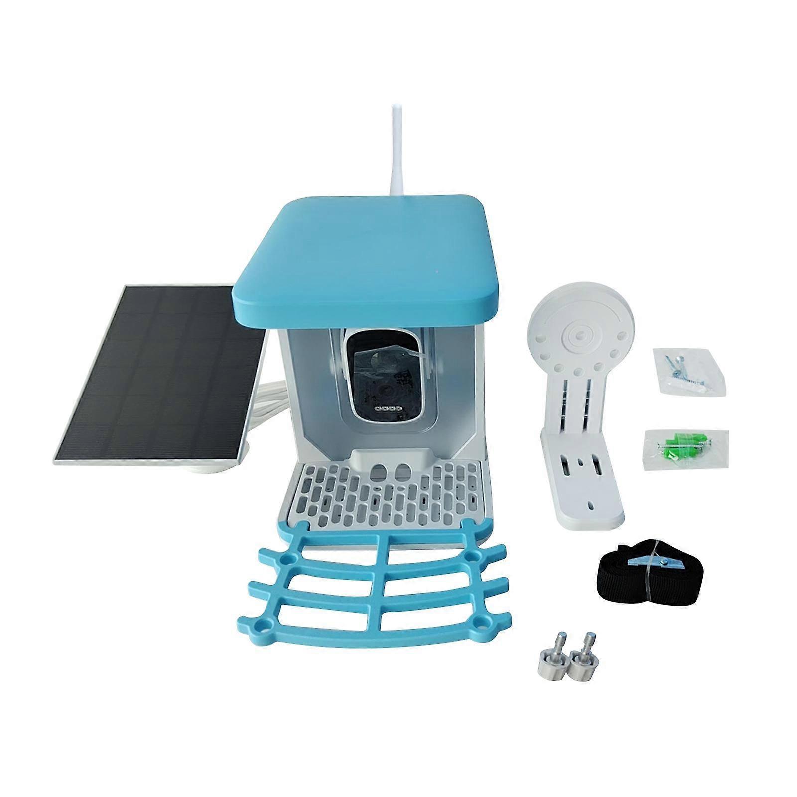 Bird Feeder with Camera Gardens Easy to Install for Bird Lovers Weatherproof