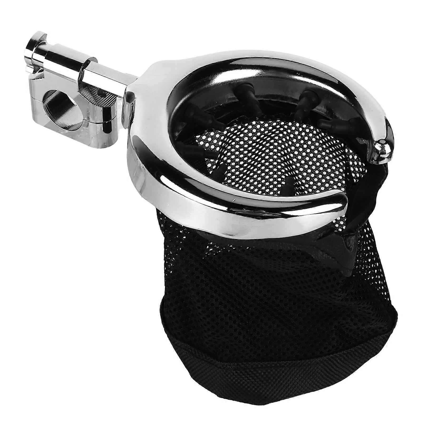 होंडा 25 मिमी हैंडलबार के लिए मोटरसाइकिल कप धारक यूनिवर्सल एल्यूमीनियम मिश्र धातु प्रतिस्थापनइलेक्ट्रोसिल्वरिंग