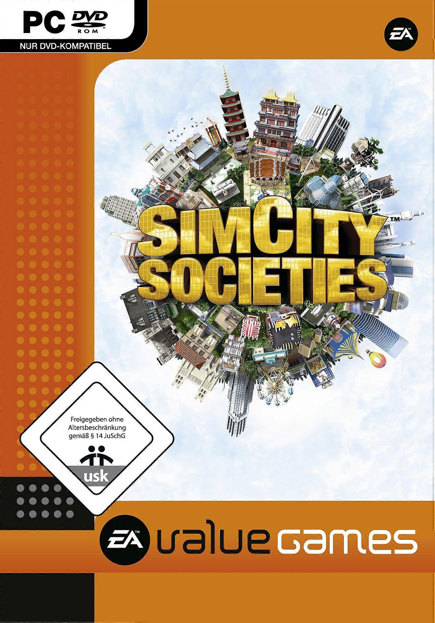 Sim City Societies EA Value Games - PC CD - New & Sealed