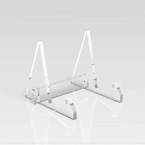 Set of 3 Clear Acrylic Plastic Plate or Picture Frame Display Holders