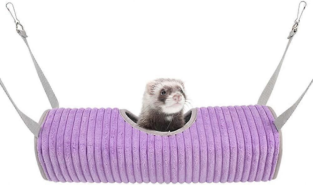 Ferret Tunnel Pendu Hamac Lit, Petits Animaux Rats Écureuil Jouet