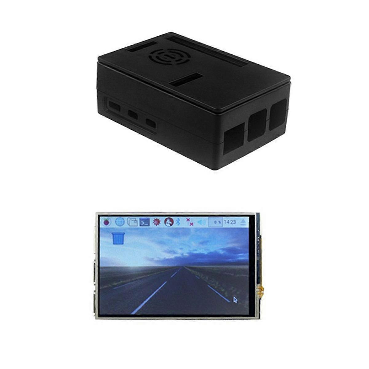 ABS Case Plastic Shell + 3.5 Inch Touch Screen Display for 5 5B