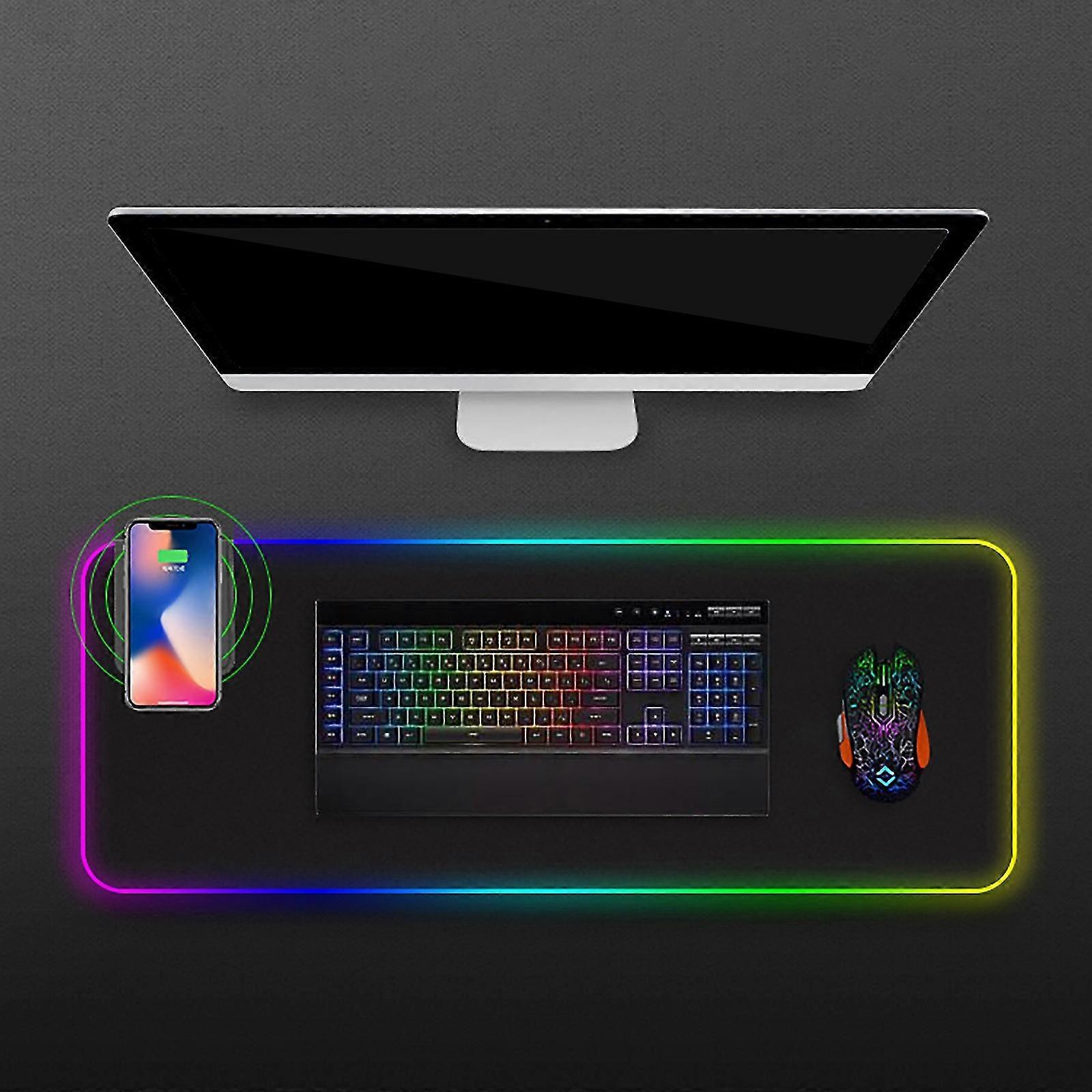 Tooth -sided Luminous Wireless Charging Led Rgb Luminous Pad