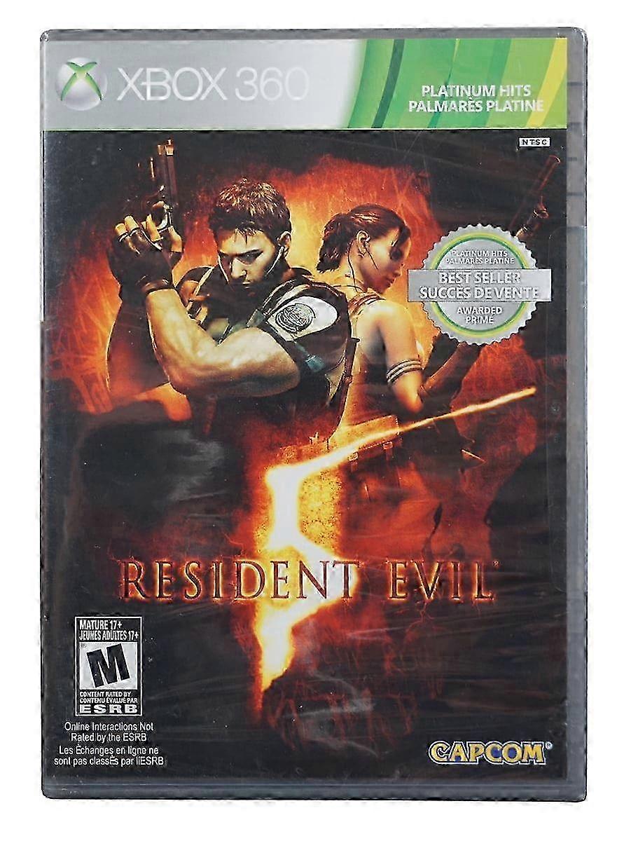 Resident Evil 5 (Platinum Hits) Xbox 360 Game