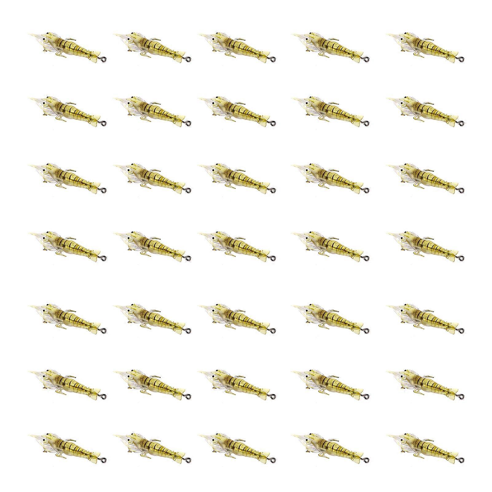 Bait Shrimp Hook Jig Fishing Lures Soft Plastic Fishing Lure Bionic Shrimp for Perch Snakehead