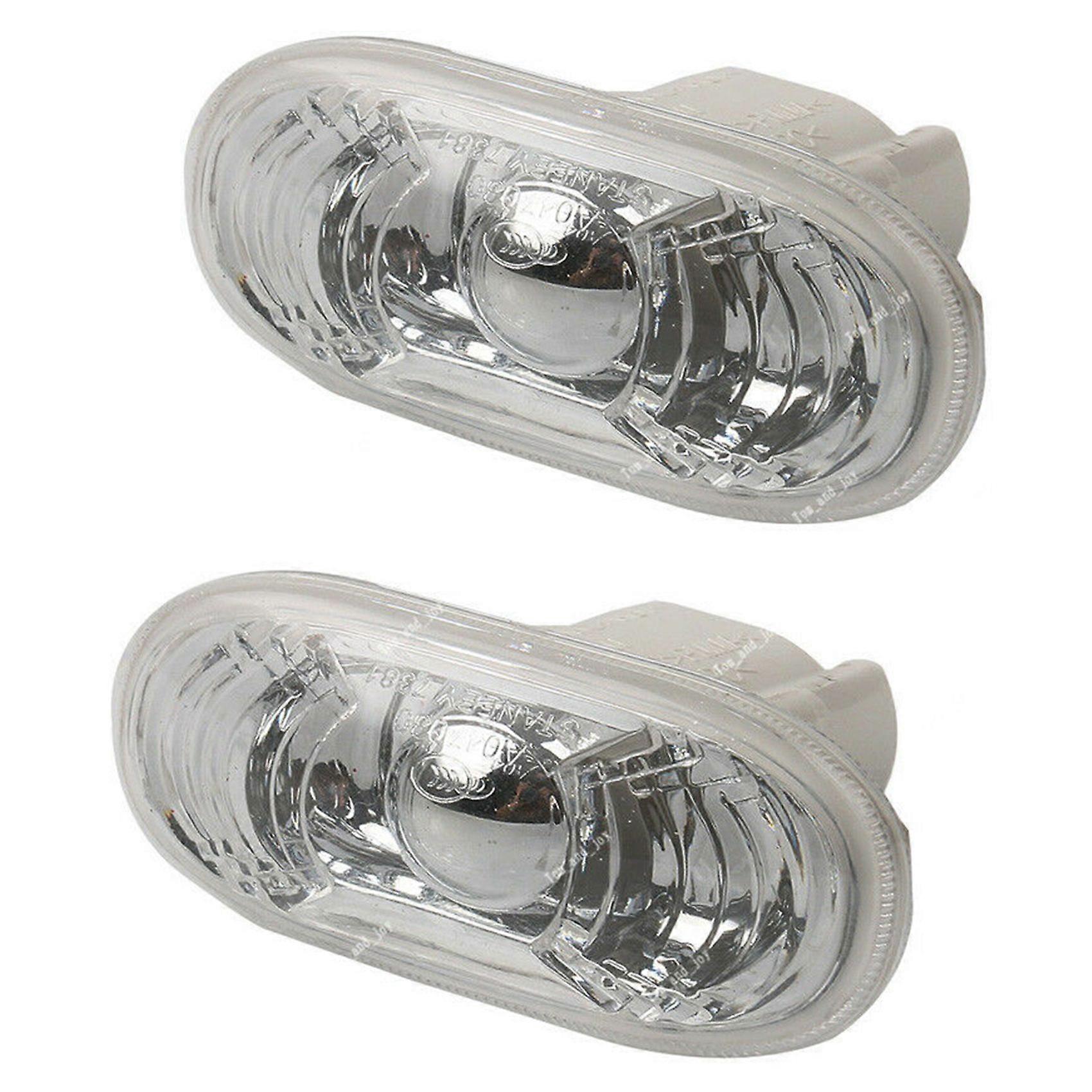 2Pcs Front Light Side Turn Signal Repeater Lamp for FB2 2009-2014 Accord 2008-2013