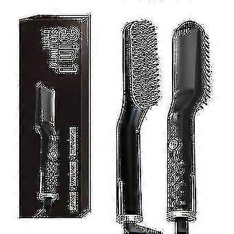 Nouveau peigne à barbe pour hommes, peigne à cheveux raides style
