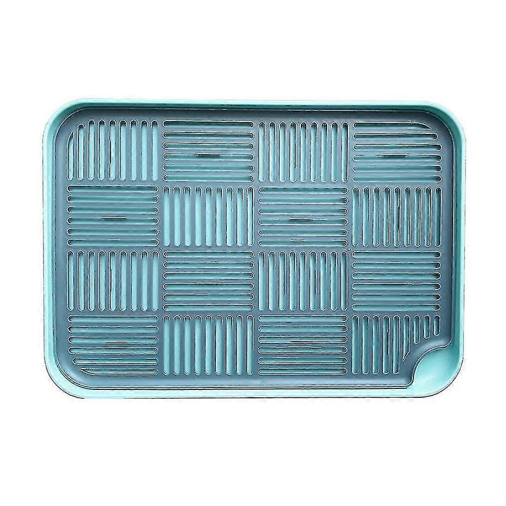 Double Layer Dish Drainer Plate Vegetable Fruit Tray Baby Bottle Storage Drying Draining Mat For Dishes Cups