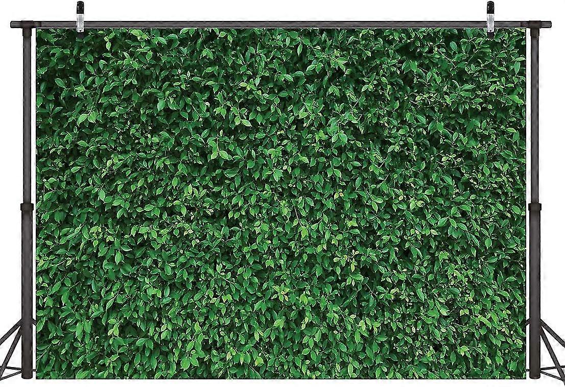 Green Leaves Backdrop Grass Background Cloth