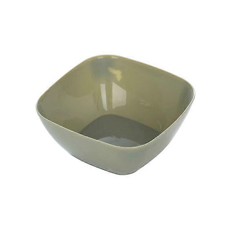 Square Fruit Bowl Salad Snack Candy Dried Fruit Container (green)