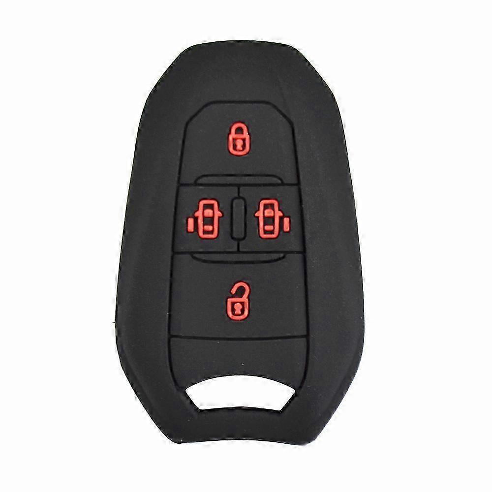 Silicone Car Key Case For Peugeot Traveller Expert for Citroen Jumpy Dispatch SpaceTourer 2016-2019 Remote Fob Shell Cover