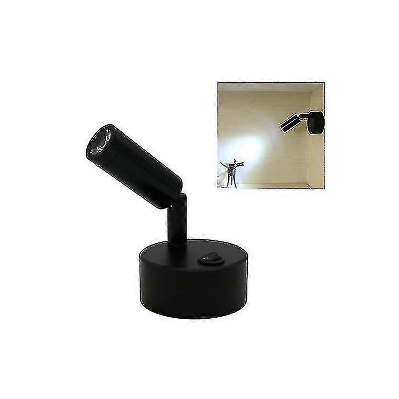 led spotlight for cabinet light 3w led battery-powered lamp spotlight