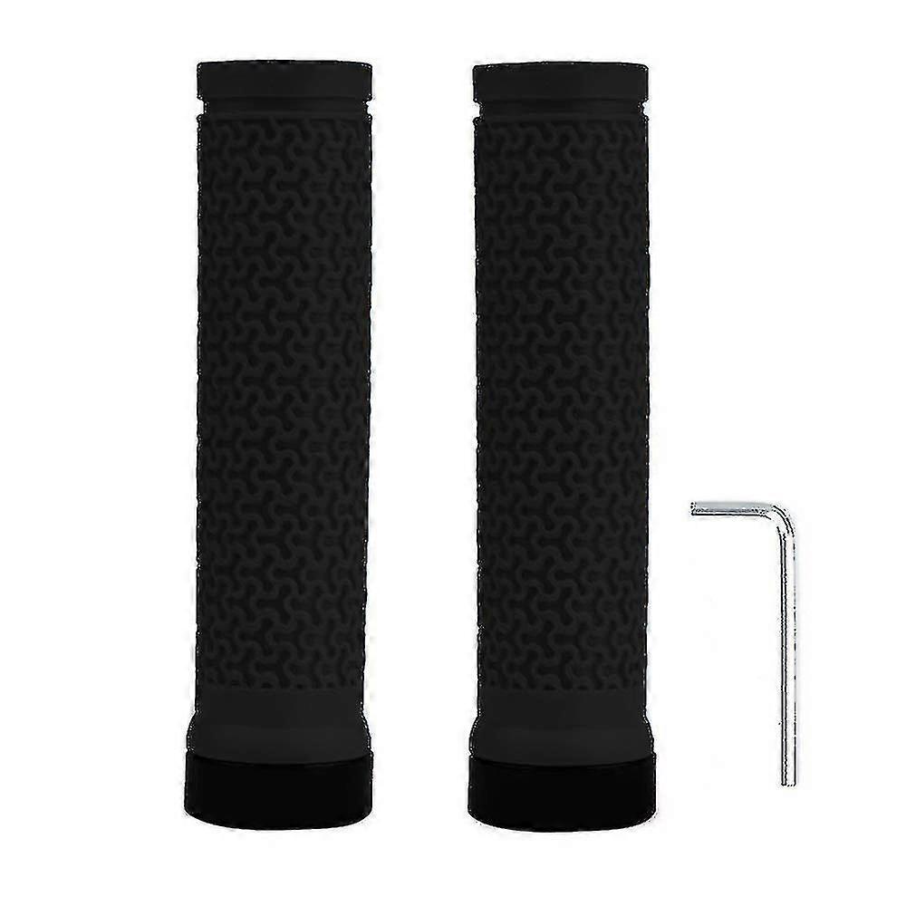 Mountain Bike Handlebar Grips,shockproof Double Lock Ring Bicycle Handlebar Cover,for,moun