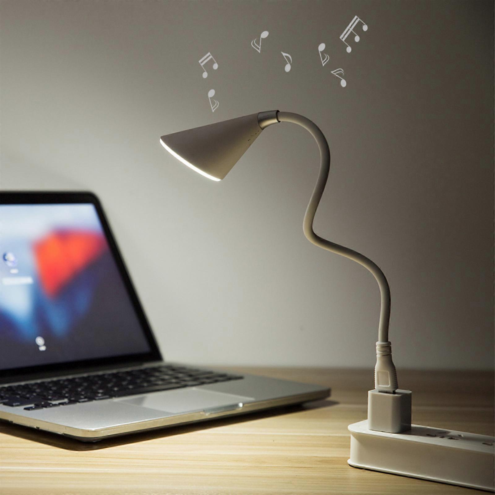 Intelligent Technology Bluetooth Speaker Black Technology Bluetooth Sound Night Light Speaker Infinite Dimming Dual Color
