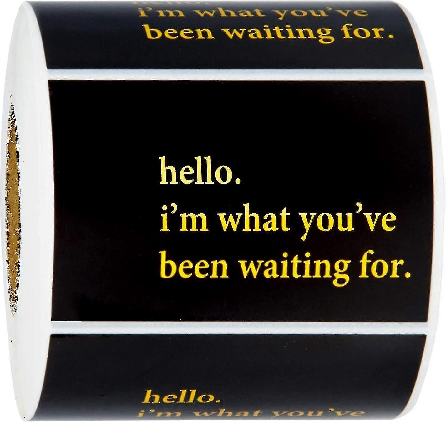 Pegatinas de agradecimiento de Gold Foil Business