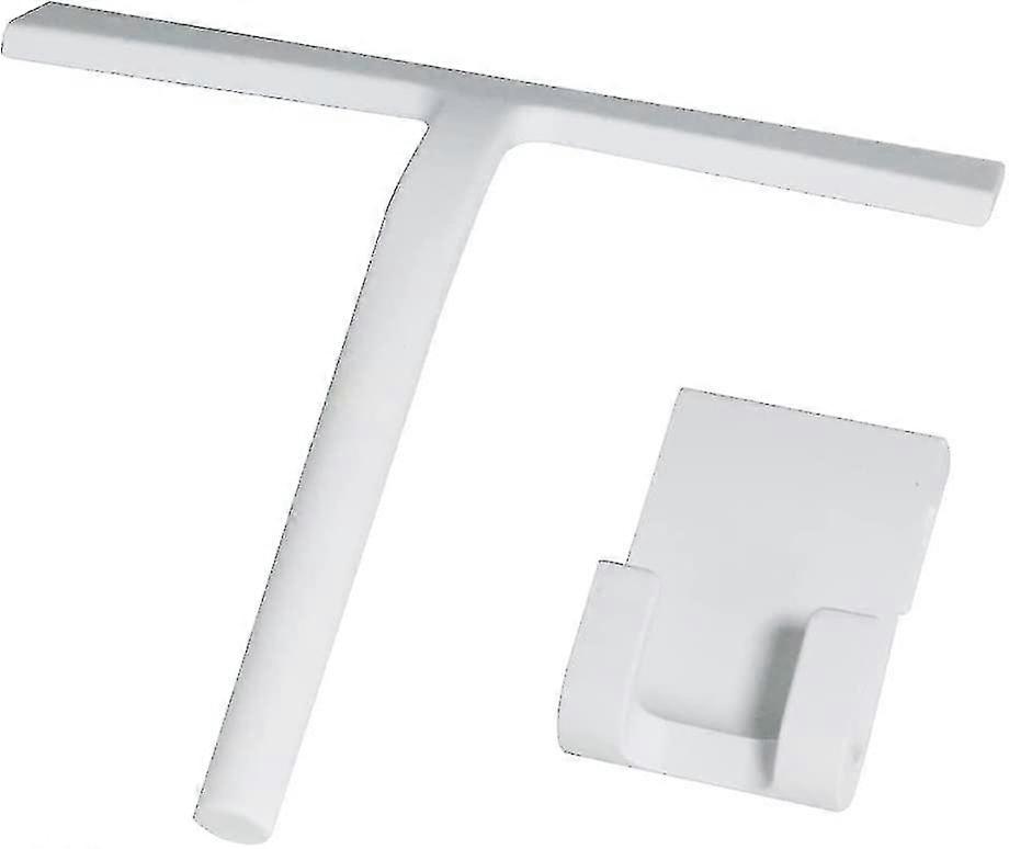 Shower Squeegee,door Squeegee,silicone/rubber Wiper,cleaning,window Squeegee,black White (white)