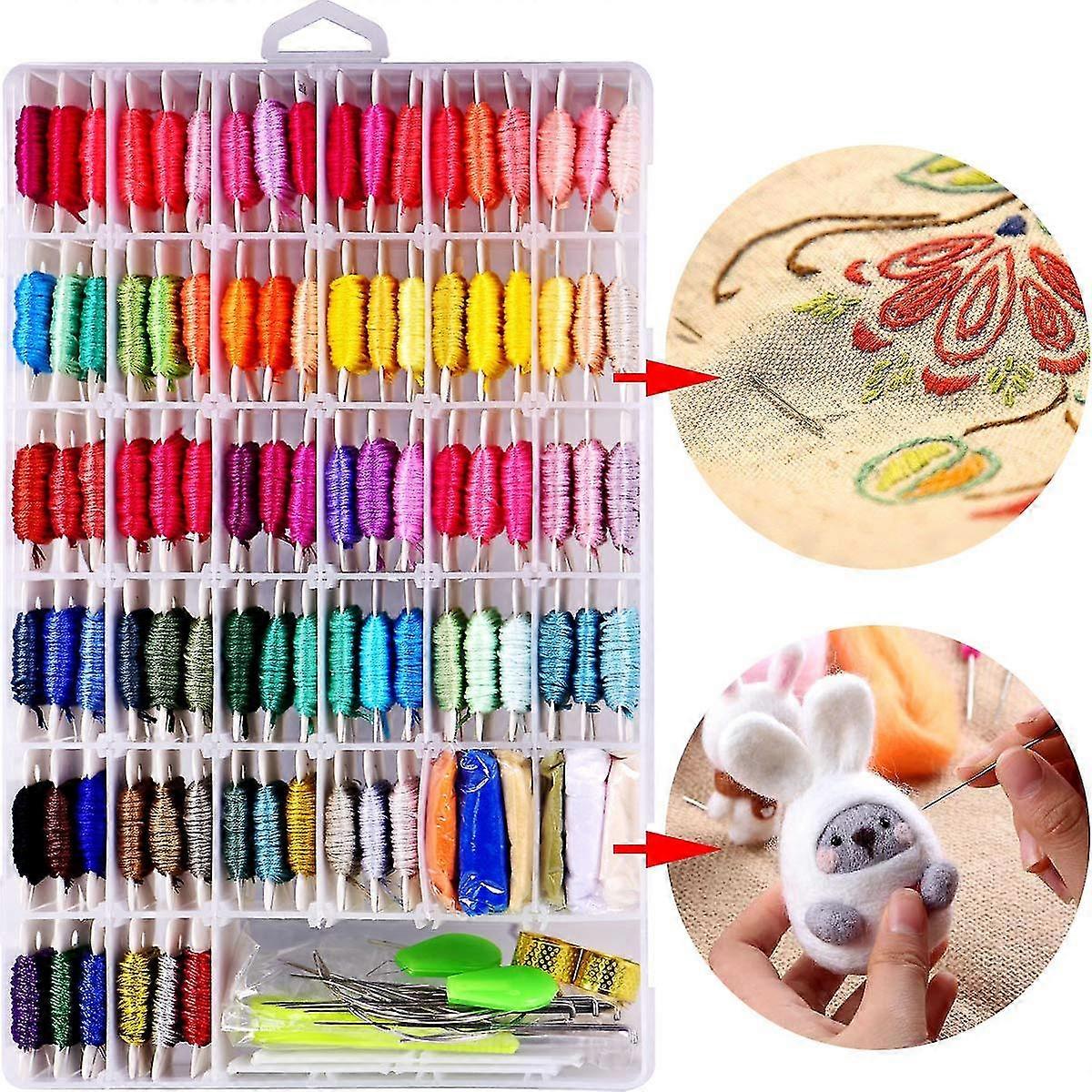 Embroidery Floss 96 Colors Friendship Bracelets String