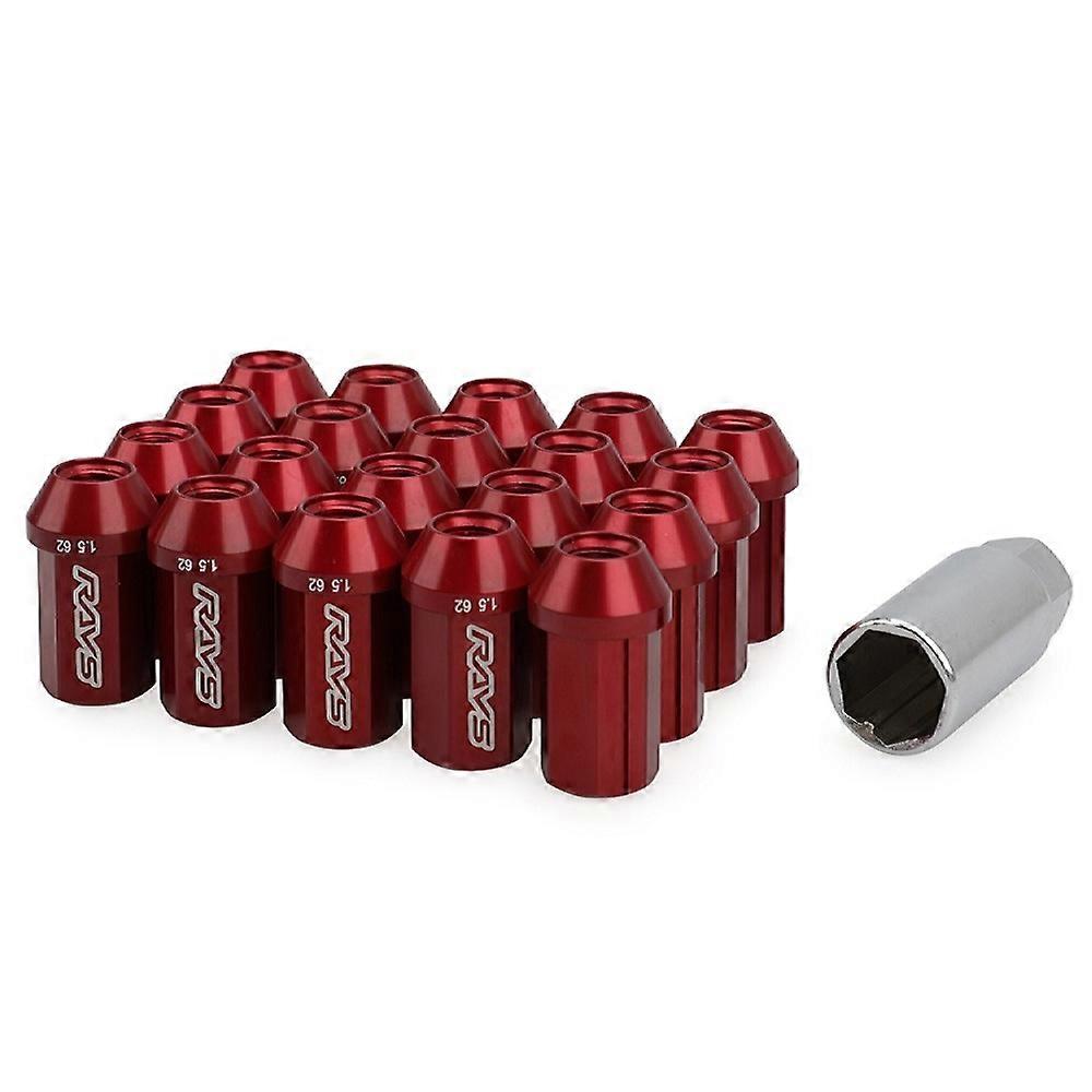 Wheel Caps Exterior PartsJdm Accessories Rays Car Wheel Racing Lug Nuts Hub Screw M12*1.5/1.25 Guard Against Theft 20Pcs/Set