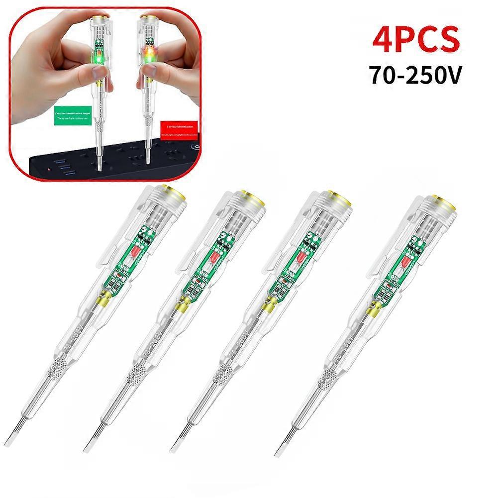 70-250V Water-proof Electricity measurement Pen Responsive Electrical Tester Pen Probe Light Voltage Tester With Indicator Light