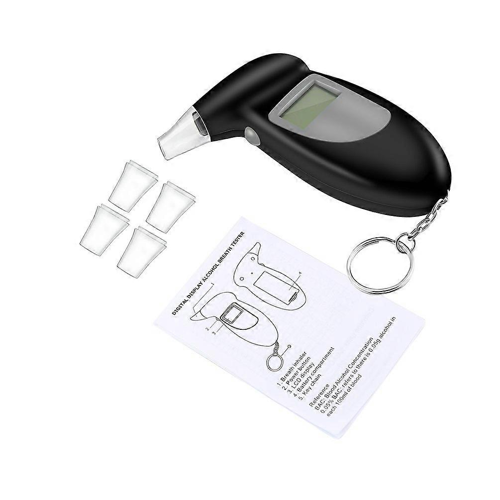 2022 Digital Alcohol Tester Professional Alcohol Breath Tester Breathalyzer Analyzer Detector Alcohol Concentration Analyzer