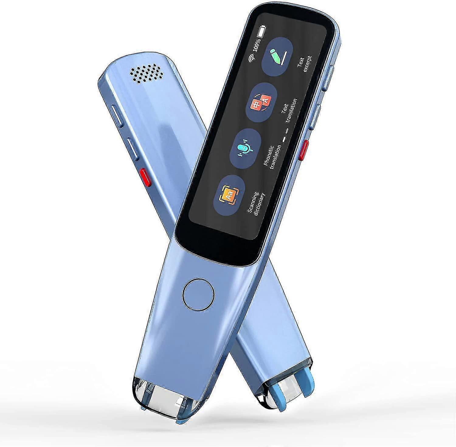 Scanning Translator Smart Instant Voice Photo Translation Pen 2.98" Touch Screen Wifi Support